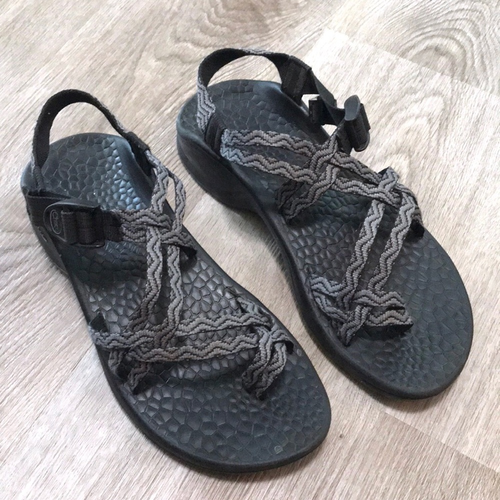 Chaco Women’s ZX/2 Classic Black Sandals Size 10